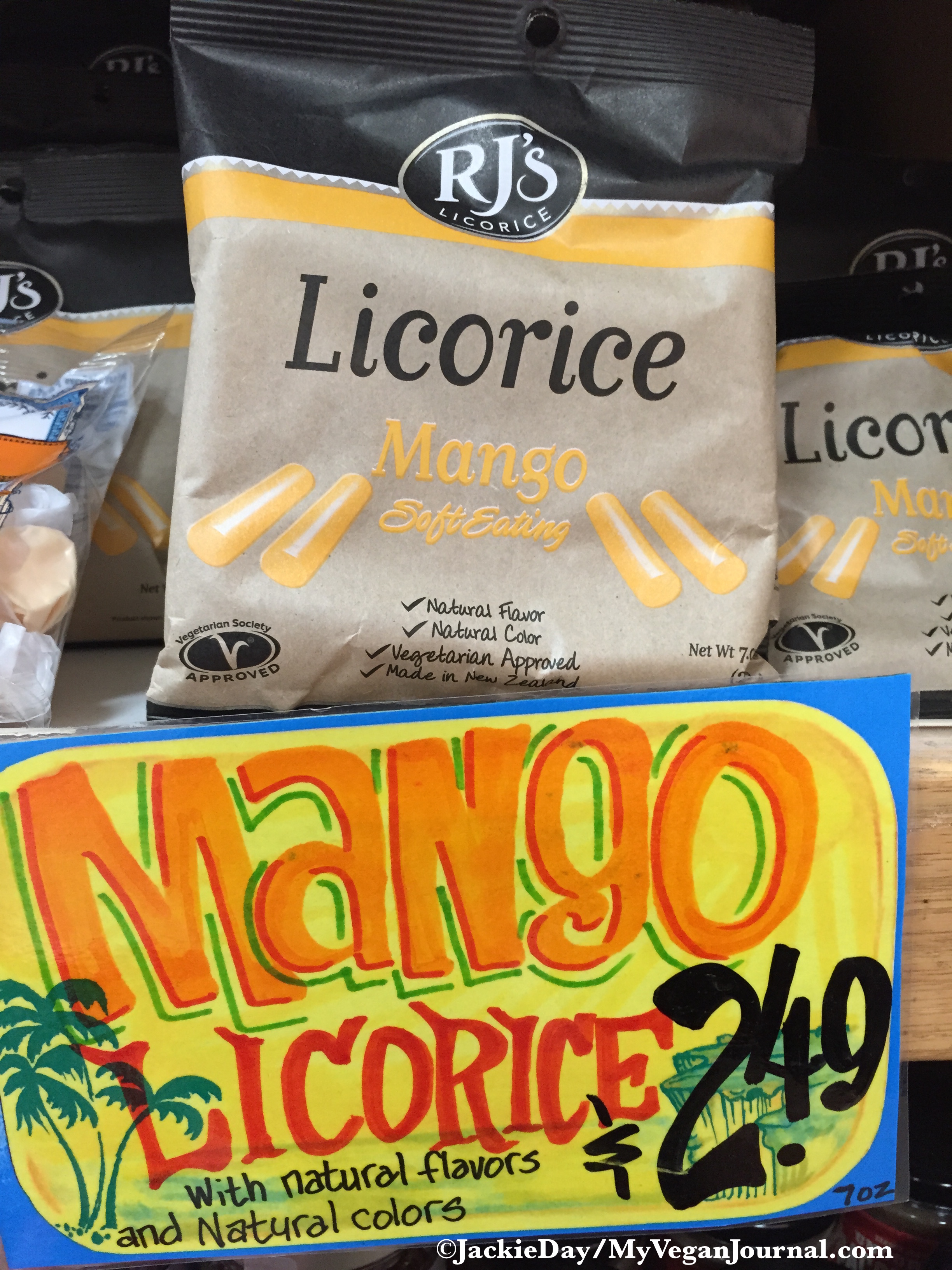 vegan mango licorice My Vegan Journal