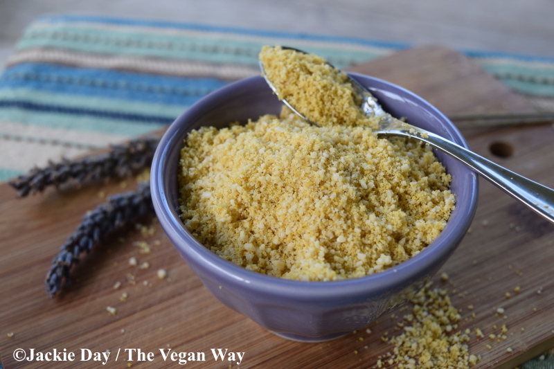 Vegan Parmesan Cheese From The Vegan Way By Jackie Day